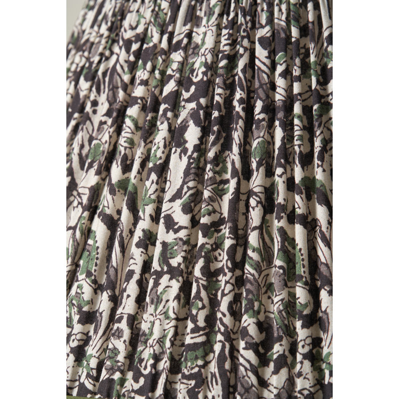 Cotton Empire Lamp Shade ( Uno ) in Green, 17" H x 30" W x 30" D