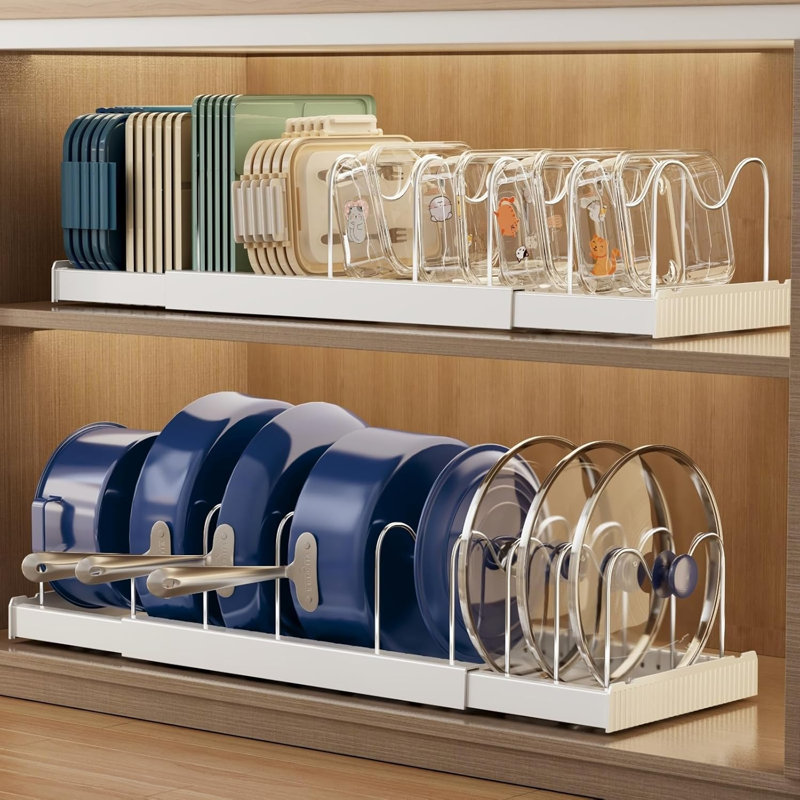 2 Pack Expandable Food Storage Container (White)