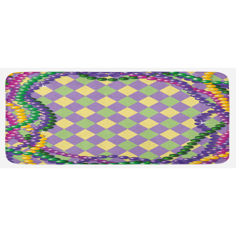 Tapis de cuisine Mardi Gras Celebration