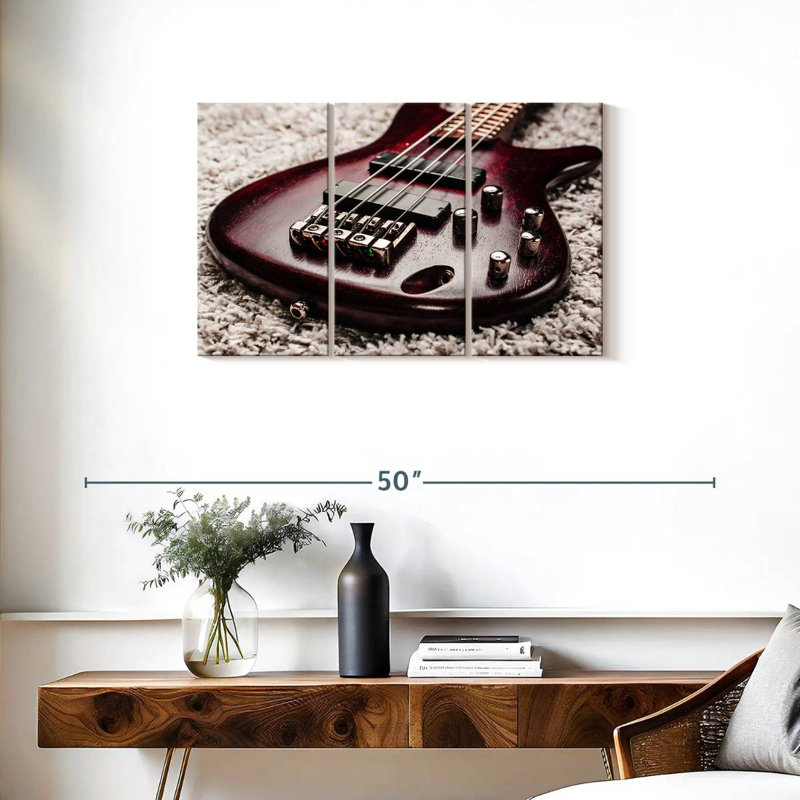 Abarca Mahogany Guitar, 20" H x 33" W