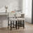 Avella 24" H Boucle Fabric Counter Stool