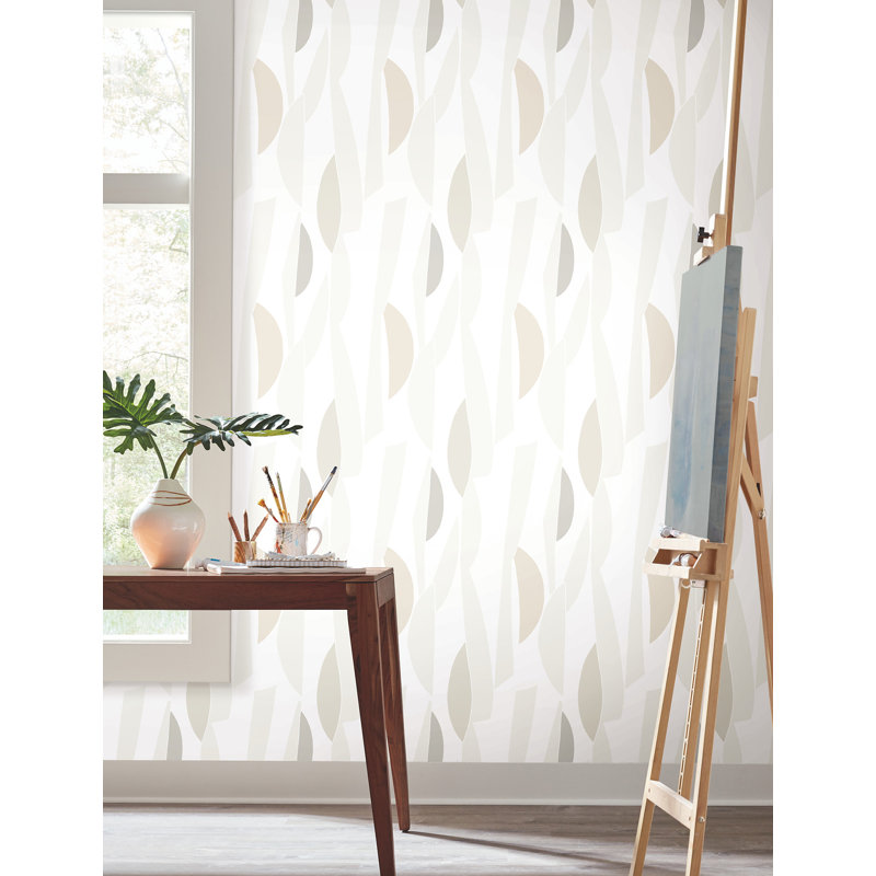 Papier peint Balance Jewel, Blanc