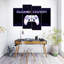 Reproduction sur toile multicolore Game Over-93058685