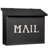 Classic Brass Wall Mounted Mailbox-32255912-32459903