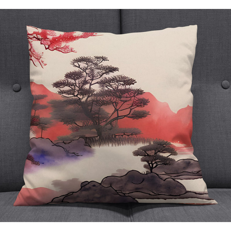 Coussin décoratif, Housse de coussin seulement - sans coussin, H 16 po x l 16 po