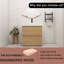 Meuble-lavabo simple 30 po avec plateau en résine Kayloni-660417633