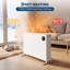 HAUSPROFI 1 BTU High Efficiency Panel Space Heater