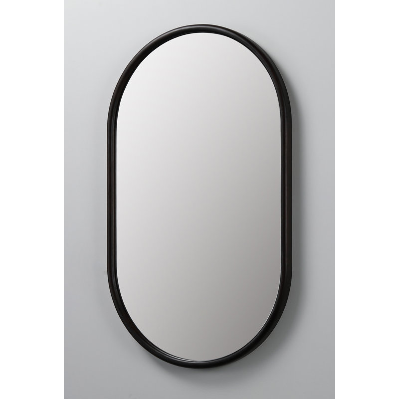 Zen , 39,37 po x 23,62 po, Noyer foncé, Ovale