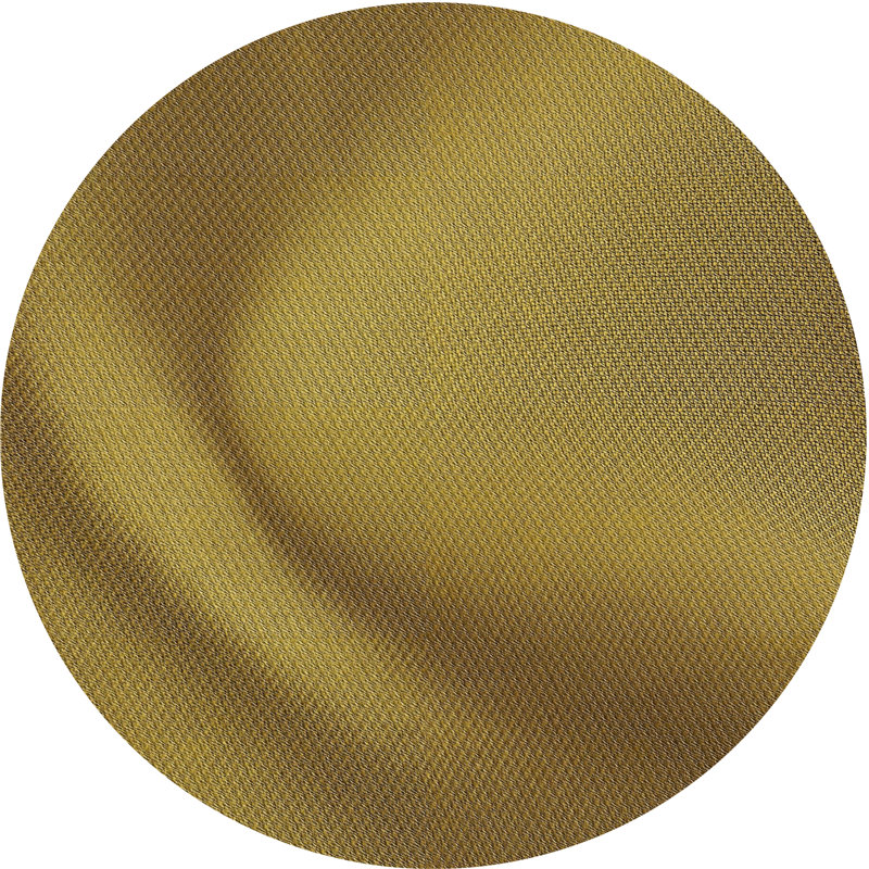 Tapis jaune, Rond 7 pi