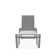 Holna Outdoor Rust-Resistant Metal Chaise Lounge