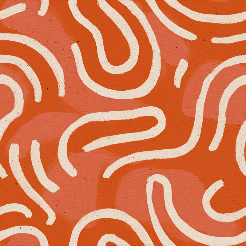 Papier peint Mid Mid Century Modern, Peel and Stick