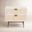 Luella Nightstand - Matte Alabaster