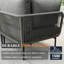  Ensemble modulaire de patio extérieur en osier tressé 9 pièces avec table et coussins-1733478689