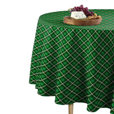 Kendala St. Patricks Plaid Tablecloth