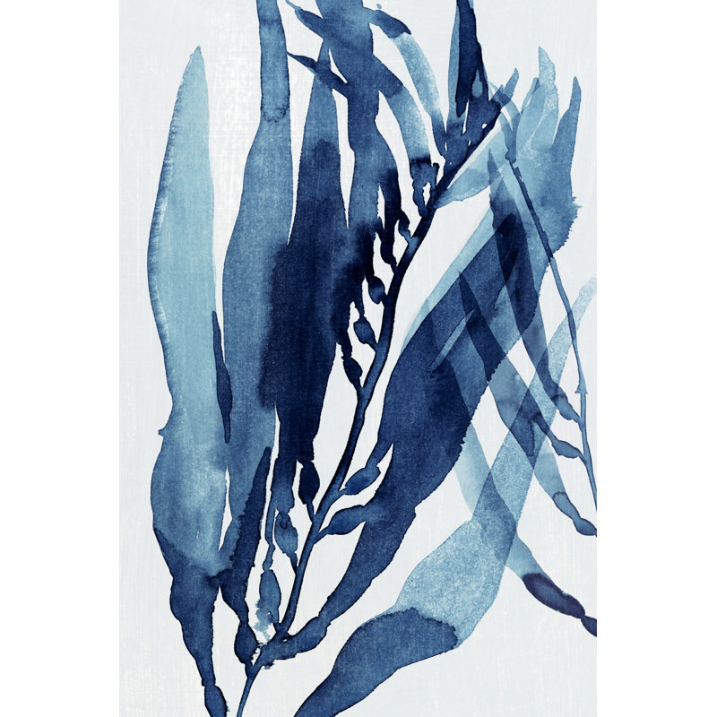 Blue Drift II, H 18 po x l 12 po, Non, Imprimé avec cadre noir