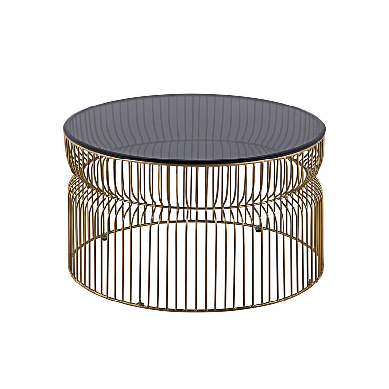 Table basse Contemporary, Doré