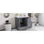 Meuble-lavabo autoportant de style Shaker avec lavabo, 4 tiroirs à fermeture en douceur et 2 portes à fermeture en douceur-498915829