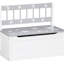 Furniture - Gray Storage Bench With Ample Room For 27L Interior Chest Gray, ' Bedroom &
