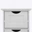 Armoire de rangement pour salle de bain, armoire autoportante avec tiroirs