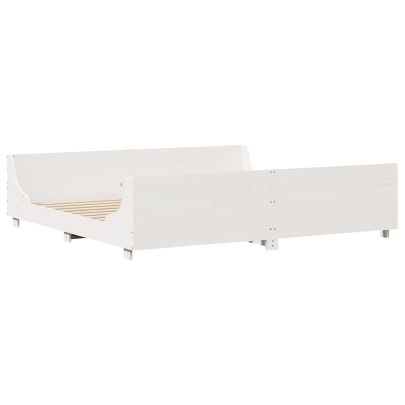Whitten Bed, Super King (6'), White