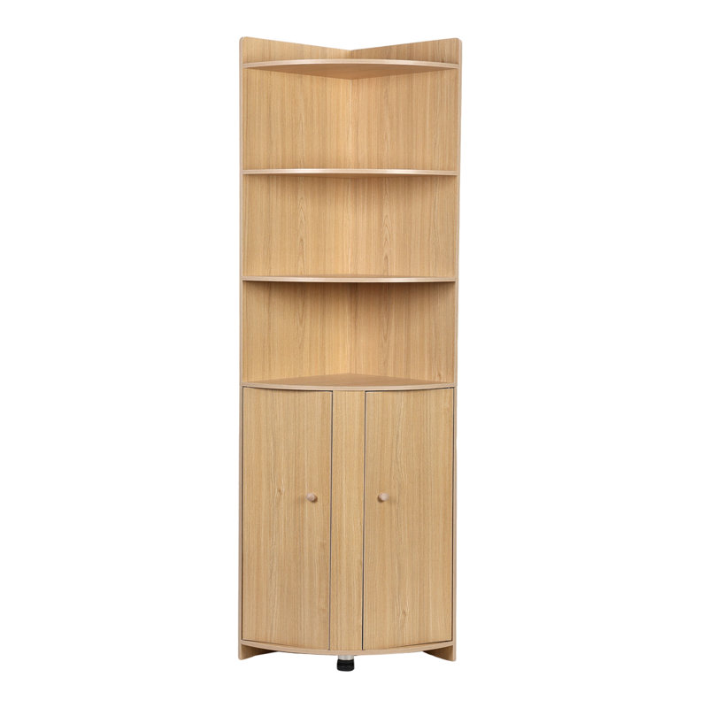 Lindall Corner Storage Bookcase