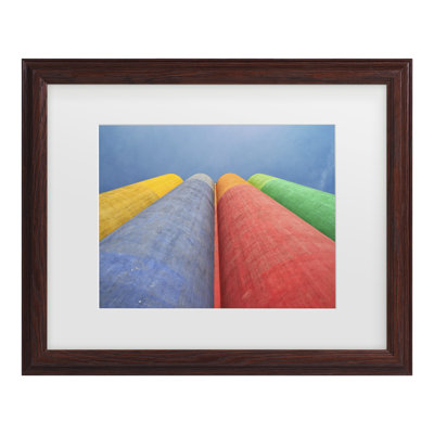 Ali Ayer  Colour Factory Matted Framed Art