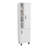 Storage Cabinet, 2 Doors, 9 Shelves, 4 Legs, White