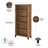 Magomed L-Shaped Computer Desk Office Set with Hutch-937115998