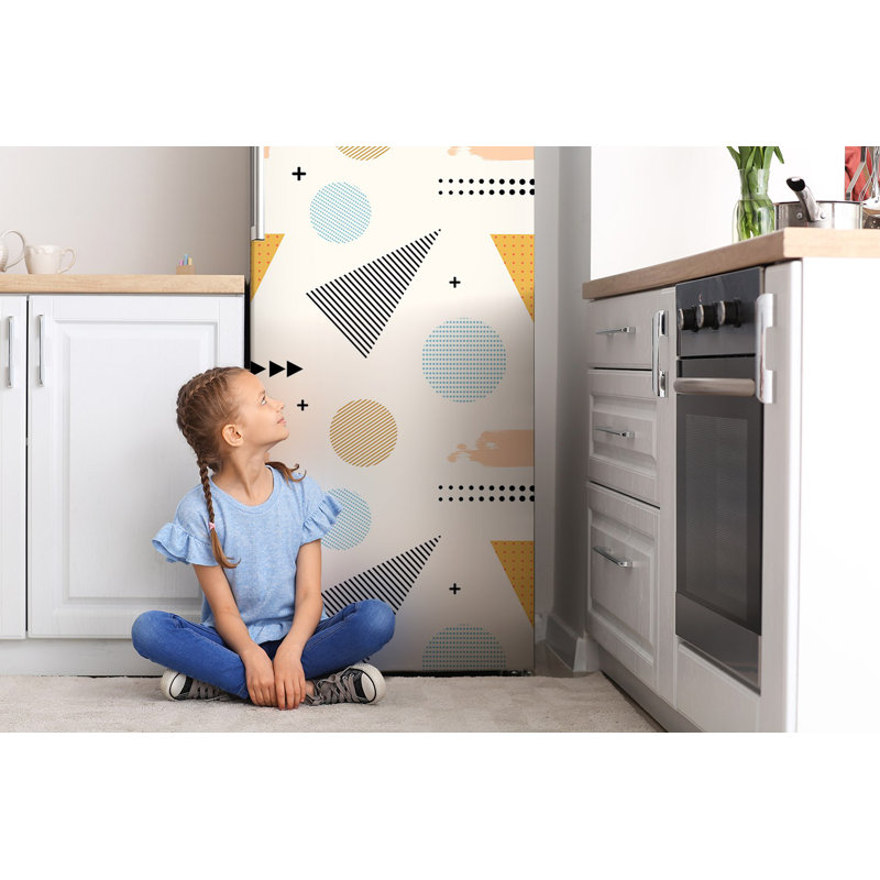 Abstract Door Decal