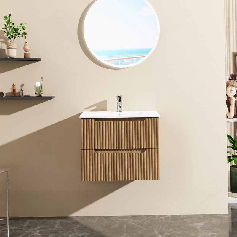 Meuble-lavabo mural 24 po flottant (armoire seulement)