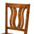 Luma 5-Pc Dining Set in Transitional Walnut Finished, 37.4'' H X 17.9'' W X 19.9'' D-702255194-702255189