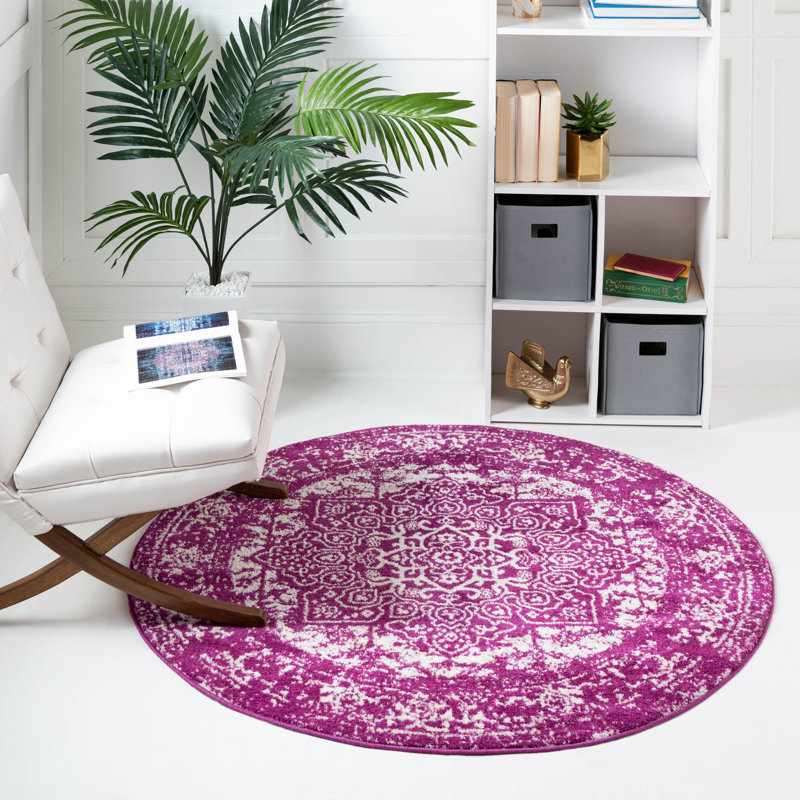 Annalotta Oriental Indoor Rug, Round 3'3"