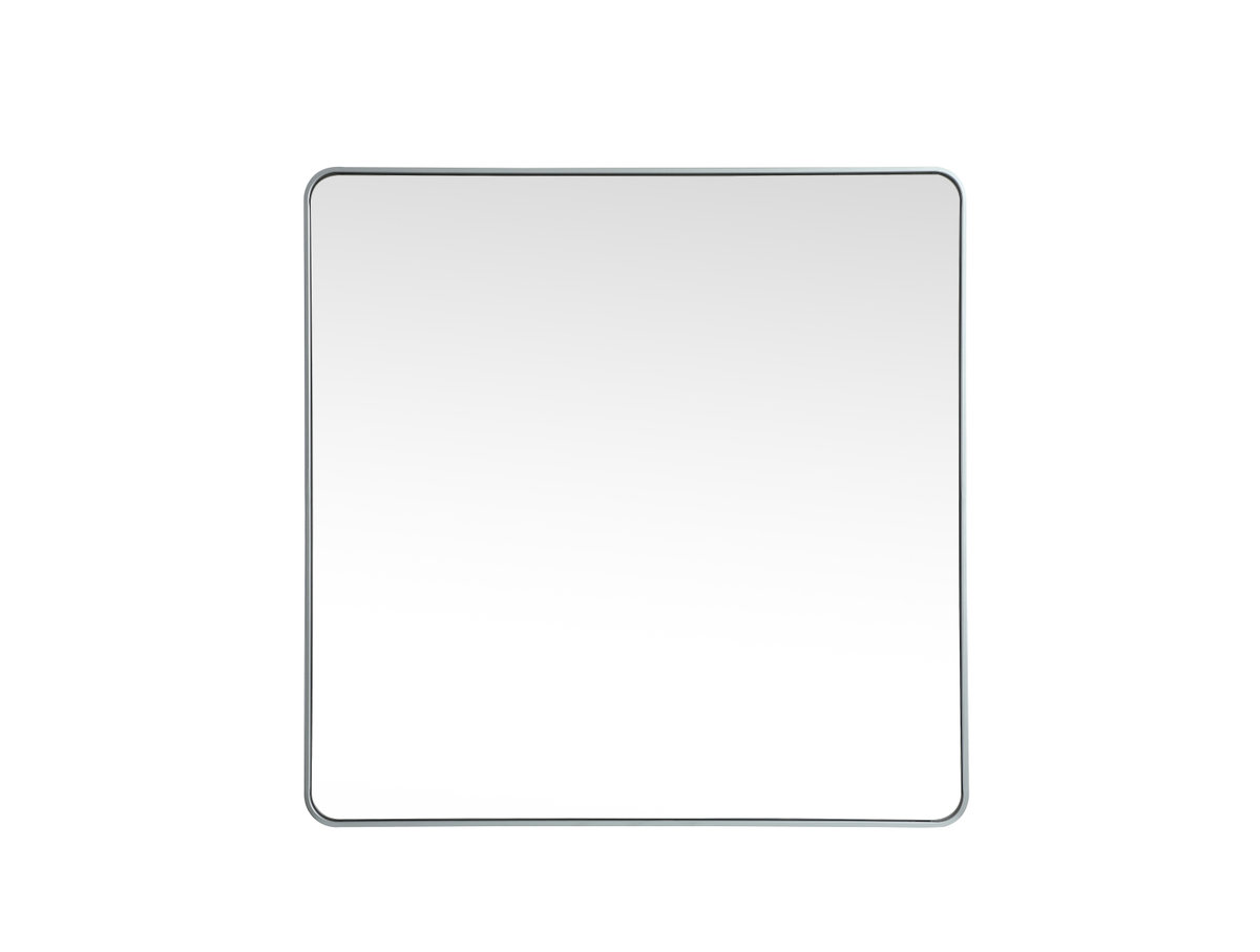 Wall Mirror, Silver, 48"  x 48" 