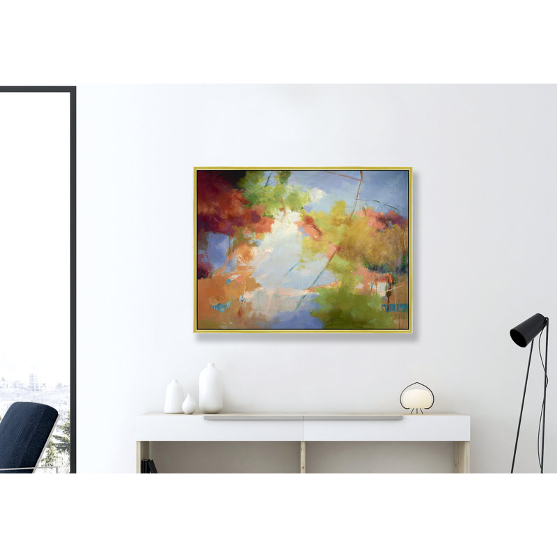 Abstract, 38" H x 50" W, Gold