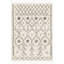 Mossy Moroccan Charcoal Grey/Beige Area Rug-1308396212
