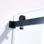 Porte de douche coulissante double sans cadre de 56 à 60 po x H 75 po, en acier inoxydable 304, en verre trempé clair de 5/16 po (8 mm) d'épaisseur.-113931064