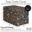 Couvre-cage pour chien Boho par Sweet Jojo Designs-116561052