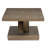 Rectangular Cocktail Table With Casters