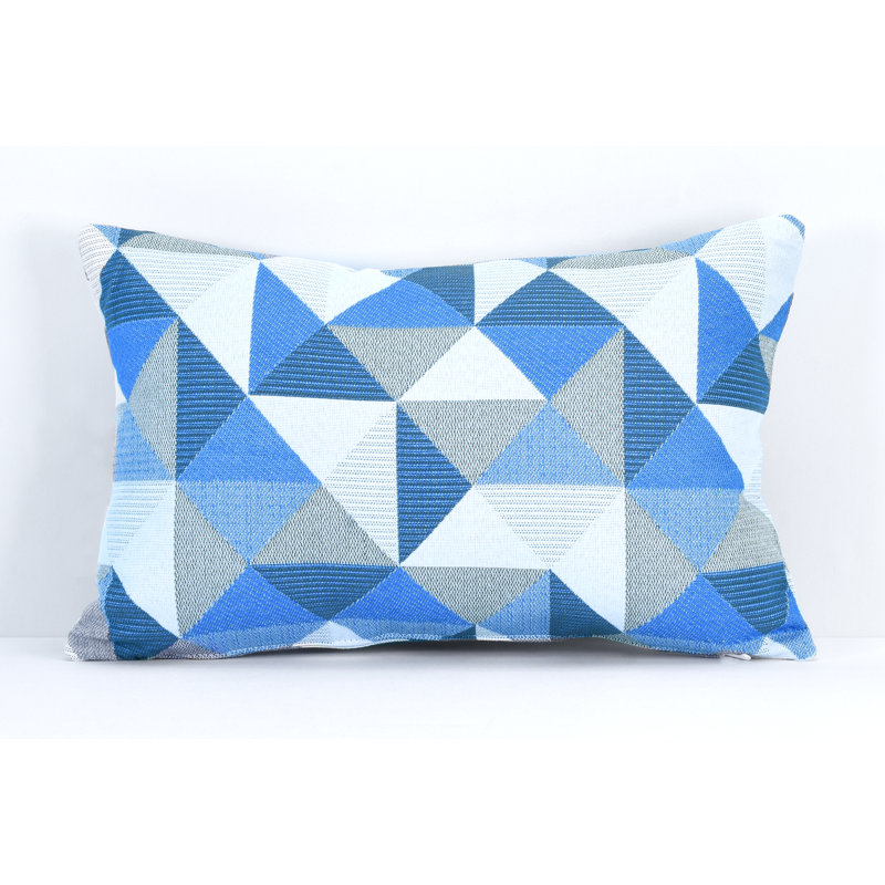 Coussin lombaire Pacifica, Bleu Ruskin