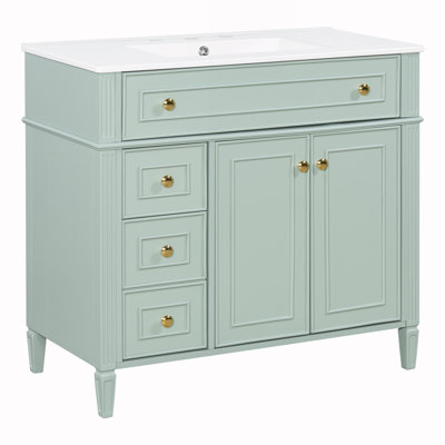 Armoire avec tiroir rabattable