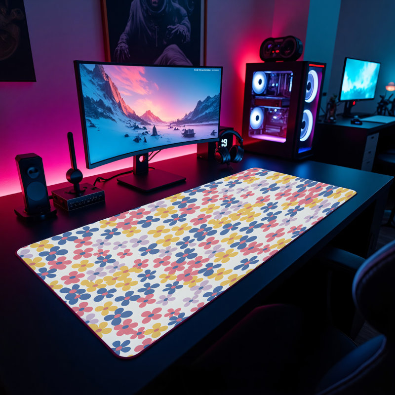 Polyester Desk Pad, 31.5x15.5