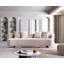 Canapé en chenille beige de 112 po Verandah-547754914-547754916