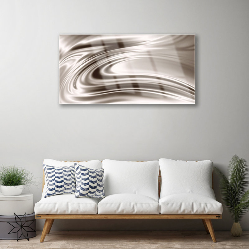 Art Abstract - No Frame Print on Glass