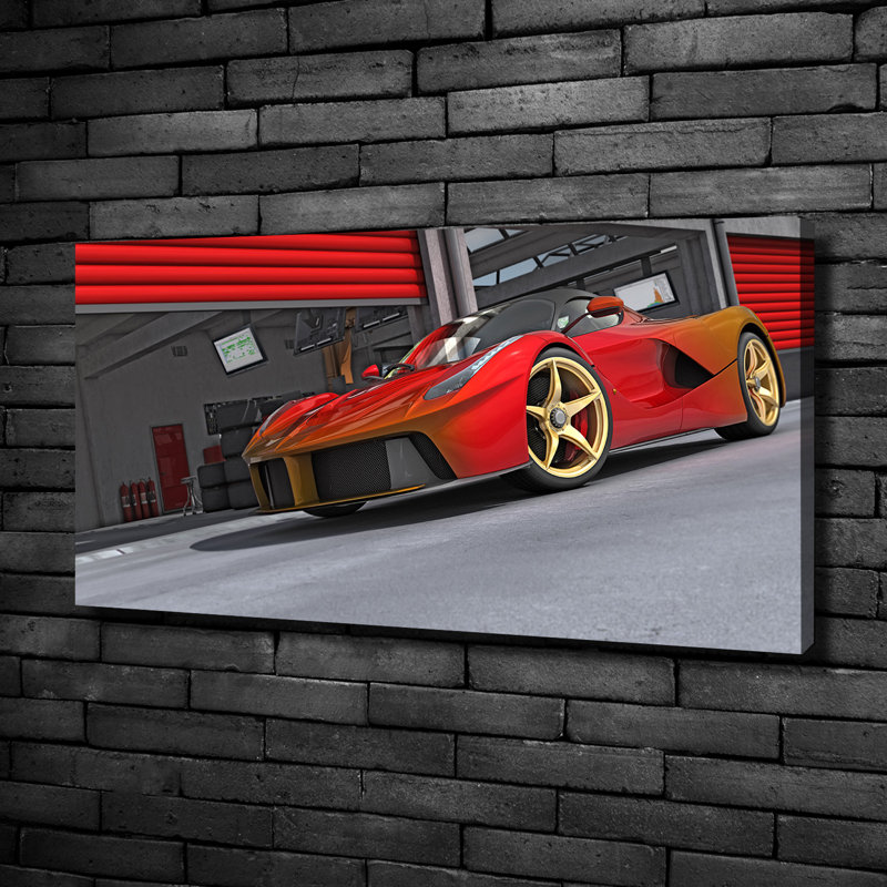 Racer - Wrapped Canvas Art Prints