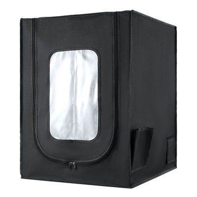 Boîtier pour imprimante 3D, tente d'imprimante 3D en tissu Oxford imperméable à l'eau et à la poussière, boîtier de protection à température constante avec éclairage DEL, compatible avec plusieurs modèles populaires Creality / ELEGOO / Anycubic