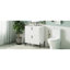 Meuble-lavabo blanc de 30 po avec lavabo en céramique, glissières de tiroir à fermeture en douceur, extérieur cannelé et tiroirs à pleine extension pour une conception efficace du rangement, système divisé intelligent à deux niveaux, optimal-169943276