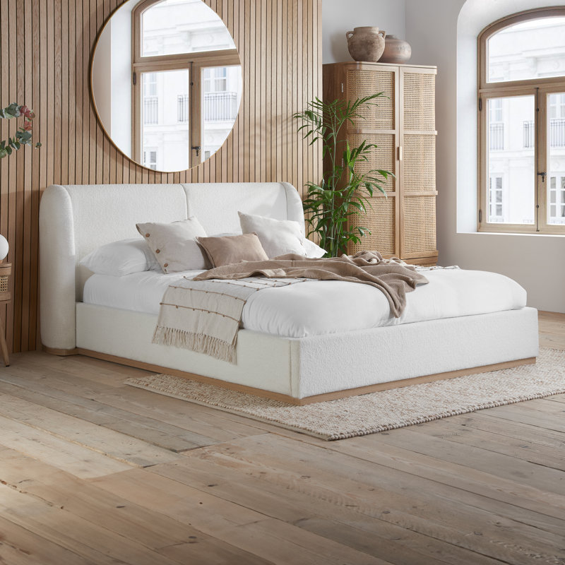 Najrana Upholstered Bed, Double (4'6")