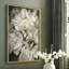 FOR FOR ROSES, reproduction encadrée - bois massif-465595103