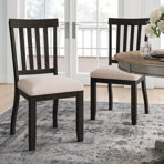 Kalysia Linen Upholstered Side Chair