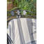 2 - Person Steel Patio Dining Set Round Table with Cushions Included